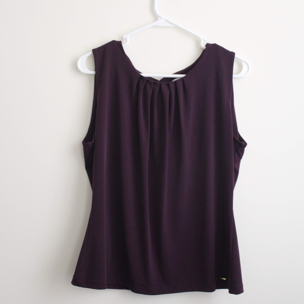 Purple Calvin Klein Top